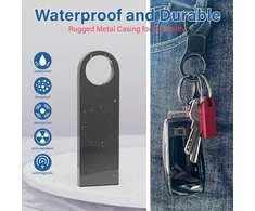 Wooolken Metalinis Usb Raktas 2 Gb 20 vnt. pakuotė, atsparus vandeniui 2.0 Mini Usb Raktas 2 Gb Įvairiaspalvė 20 vnt. pakuotė, skirta nešiojamam kompiuteriui, kompiuteriui, televizoriui, automobiliui