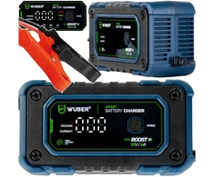 Wuber akumuliatorinis automobilinis mikroprocesorinis 12v 6a įkroviklis su Lcd