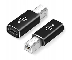Wulkancenpl adapteris iš usb-c į usb 2.0 b tipo spausdintuvo fakso skaitytuvą cf - bm