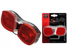 X-light galinis dviračio žibintas ant bagažinės, skirtas dinamui / generatoriui 6v 0,6w Xc-105d