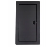 X-met metalinės revizinės durelės 20x40 cm juodos spalvos su sklende