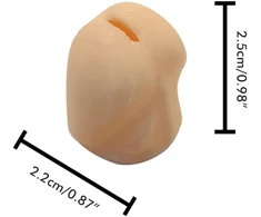 Xiaoxiong Juokingas dantų pastos dangtelis, savaime užsirakinantis dantų pastos dangtelis, dozatorius suaugusiems, dangtelis be atliekų, be netvarkos, dantų pastos dozatorius, dantų pastos taupiklis