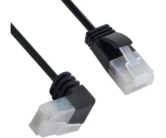 Xiwai Cat6a Ethernet kabelis, 3m, kampinis Rj45 Utp tinklo laidas