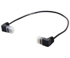 Xiwai itin plonas cat6 ethernet kabelis rj45 kampinis 25 cm utp tinklo kabelis patch kabelis 90 laipsnių cat6a lan nešiojamam kompiuteriui maršrutizatoriui tv box