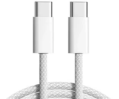 Xiwai usb c kabelis 27w 65w 480mbps duomenų perdavimo kabelis type c greitas įkrovimas mobiliesiems telefonams planšetiniams kompiuteriams nešiojamiesiems kompiuteriams 2m baltas