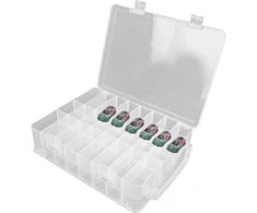 Xiyaxivici organizatorius, dėklas die-cast transporto priemonėms, dovanų rinkinys, žaislinės mašinėlės, 48 skyriai, permatoma dėžė automobilių žaislams, matchbox automobiliams, 33 x 25 x 8 cm
