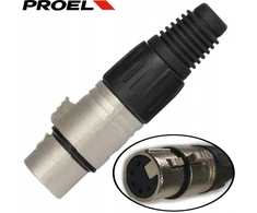 Xlr5fv jungtis Xlr 5 kontaktų moteriška Proel