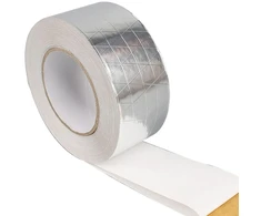 Xzrdingjie aliuminio juosta, lipni aliuminio juosta, thermoshield, karščio apsaugos juosta, sustiprinta stiklo tinklelio audiniu, 25 m temperatūrai atspari izoliacinė juosta (5 cm x 25 m)