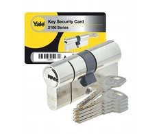 Yale 2100 nikeliuota spyna 30/40 6.d