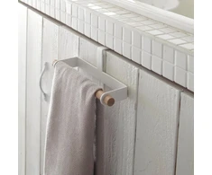 Yamazaki home Tosca virtuvinis rankšluosčių laikiklis, baltas