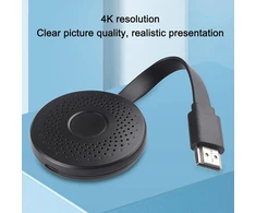 Vaizdo grotuvas Yanmis 4k belaidis hd multimedia sąsajos ekrano adapteris su 2.4g 5g, skirtas ios, os x, wins 10 ir naujesnėms versijoms, palaikymas, dlna tv ekrano atspindys