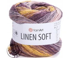 Yarnart | Linen Soft | 7415 | daugiaspalvė [linas / bambukas / medvilnė]