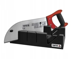 Yato Plastikinė Kampinė Pjovimo Dėžė su Pjūklu 350mm Yt-3150