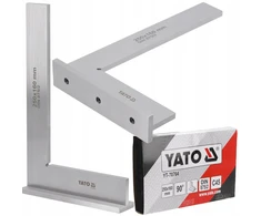 Yato stalių kampainis 90° plieno 250x160mm plokščias din 875/ii su pagrindu