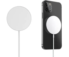Yctze magnetinis belaidis įkroviklis, belaidis 15w įkrovimo padėklas, skirtas iphone, qi sertifikuoti belaidžiai telefono įkrovikliai, suderinami su ios 13, 13 pro, 13 pro max, 13 mini, 12, 12 pro (baltas)