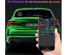 Yedzen Pixel Art skaitmeninis nuotraukų rėmelis, 32 x 32 Rgb 128 x 131 mm programuojamas Led skydelis, Usb automobilinis Bluetooth Led rezultatų suvestinės ženklas automobiliui, parduotuvei, viešbučiui