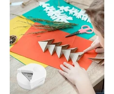 Yeenano kampų apvalinimo perforatorius, nešiojamas kampų perforatorius, priedai scrapbooking'ui, apvalaus kampo perforatorius, apskritimo pjaustytuvas, daugiafunkcinis apvalus perforatorius amatams, kortelių gamybai ir rankų darbo scrapbooking'ui