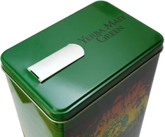 Yerbera Mate Žalias Organic Storage Box Metalinė Dėžutė