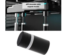 Yinettech Grafikos plokštės Gpu laikiklis, reguliuojamas vaizdo plokštės atramos laikiklis, suderinamas su tradicinėmis Matx Itx korpuso konfigūracijomis, 50 mm