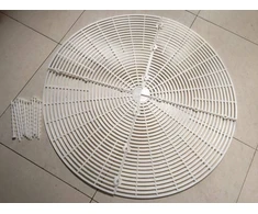 Yinong-eu gėlių vazono apsauga, gėlių ir augalų saugikliai (52 cm skersmens) (balta)