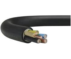 Yky 5x10žo /1kv Elpar žemės kabelis (nyy-j) 1m