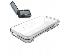 You2k Crystal Case šarvuotas dėklas, apsauginis dangtelis konsolei New 2ds Xl