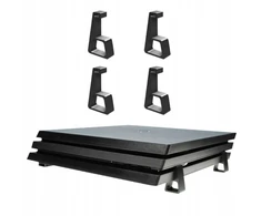 You2k Horizontal Stand 4 Legs for Ps4 Pro - Better Cooling, Juodas