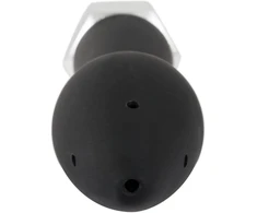 You2toys Rear Splash Shower Silicone - intymus dušas su silikoniniu kištuko priedu, dušas vyrams ir moterims, juodas, 1 vnt.