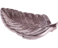Youartme papuošalų padėklas, mažas, betonas, 230 x 125 x 37 mm - lapų formos dubuo dekoracijai - papuošalų padėklas - padėklas daiktams - papuošalų lėkštė - žiedų dubuo - dekoratyvinis dubuo raktams - raktų dubuo - papuošalų dubuo