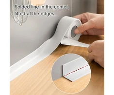 Youery minkšta grindjuostė, lipni, 5 m pvc minkšta grindjuostė, 19 x 19 mm, lipni grindjuostė, siūlių sandarinimo juosta, kampų juostelė virtuvei ir voniai