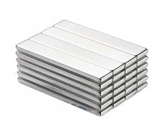 Yumili 24 vnt. neodimio magnetai 60 x 10 x 3 mm, didelė traukos jėga