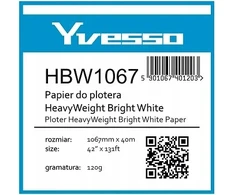 Yvesso Brightwhite 120g 1067mm pločio popierius rulone