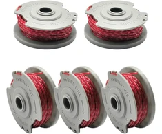 Ywnyt Gardena 5306-20 žoliapjovės ritė 1,65 mm x 9,2 m atsarginė ritė ir valas, skirtas Gardena Turbo Trimmer Smallcut 300, Gardena Turbo Trimmer Art 8844 ir Art 8845 (5 vnt.)