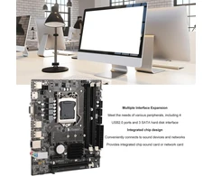 Žaidimų plokštė H55 M.2 Ngff Lga 1156 lizdas Ddr3 8 kanalų atmintis 4 fazių maitinimo šaltinis žaidimų plokštė