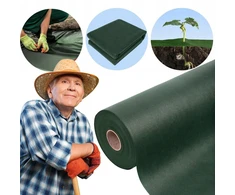 Žalia mulčiuojanti Uv agroplėvelė nuo piktžolių 50g/m2 1,1m x 65m