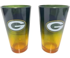Žalias Bay Packers Nfl bokalų rinkinys, 2 vnt., 475 ml