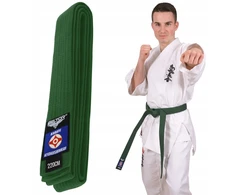Žalias karate diržas Kyokushinkai Beltor 220 cm