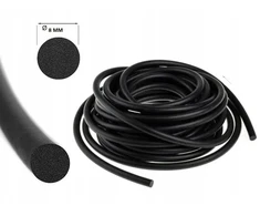 Žarna putų guma mikroporinė guma Epdm tarpinė 8mm 20m