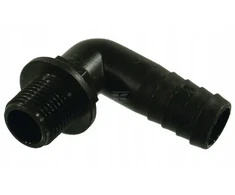 Žarnos jungtis 90° 16 mm x išorinis sriegis 1/2" Arag