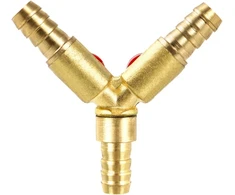 Žarnos jungtis-skirstytuvas Qwork, 3 krypčių, 10 mm