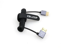 Zblzgp 8k Hdmi kabelis Hdmi 2.1 Hdmi kabelis, skirtas XBOX Serries X Ps5 Ps4 Ps4 Chromebook nešiojamiesiems kompiuteriams 60hz Hdmi skirstytuvo kabelis Skaitmeninis kabelis (hdmi, kairinis lenkimas, spiralinis)