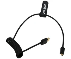 Zblzgp 8k Ultra High Speed Hdmi kabelis 8k 60hz 4k 120hz pintas kabelis Hdmi 2.1 kabelis 48gbps skirtas Tv / Ps5 / Ps4 / Hdtv / Rtx 3080 3090 nešiojamam kompiuteriui projektoriui Smallhd monitoriui Micro Hdmi į Hdmi