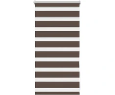 Zebra žaliuzė, 40,9x100 cm, audinys, plotis 36,7 cm, kavos spalvos