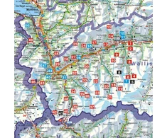 Žemutinis Valė: nuo Ženevos ežero iki Sierre. 50 maršrutų su Gps takeliais (rother žygių vadovas)