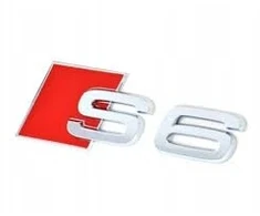 Ženklelis emblema logo audi s6 a6
