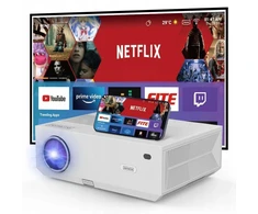 Zenwire Led projektorius android wifi 5g smart tv full hd 4k 13500lm bluetooth
