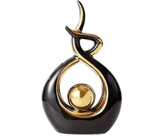 Zhenpin keramikos skulptūros ornamentai skulptūra ornamentai skulptūra dekoratyvinė abstraktaus meno statulos dekoracija, tinkama svetainei, balkonui, miegamajam