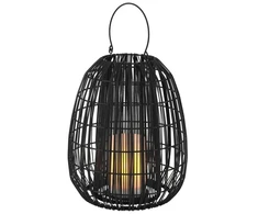Žibintas, saulės energijos lempa, terasinis šviestuvas 40 cm x Ø33 cm