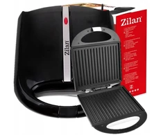Zilan Elektrinis grilis 1400w atlenkiamas sumuštinių keptuvas xl