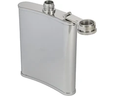 Zippo unisex gertuvė, poliruotas chromas, 6 oz